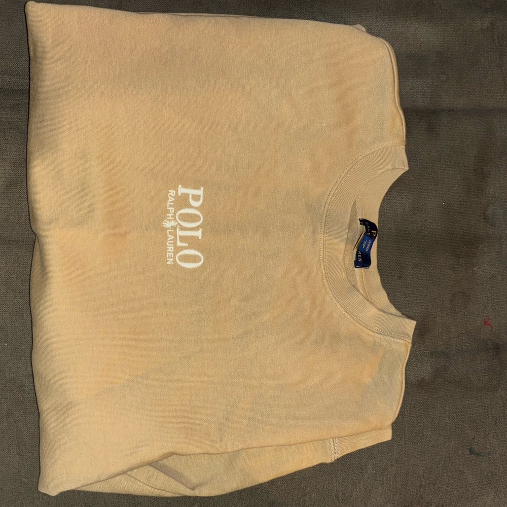 Polo by Ralph Lauren Cream Kids Sweater